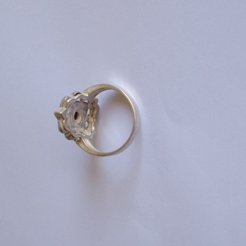 Sterling silver Marcasite ring - Picture 2 of 5